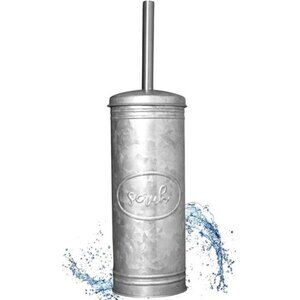 Rustic Toilet Bowl Brush & Holder,Farmhouse Bathroom Toilet Brush for Farmhouse